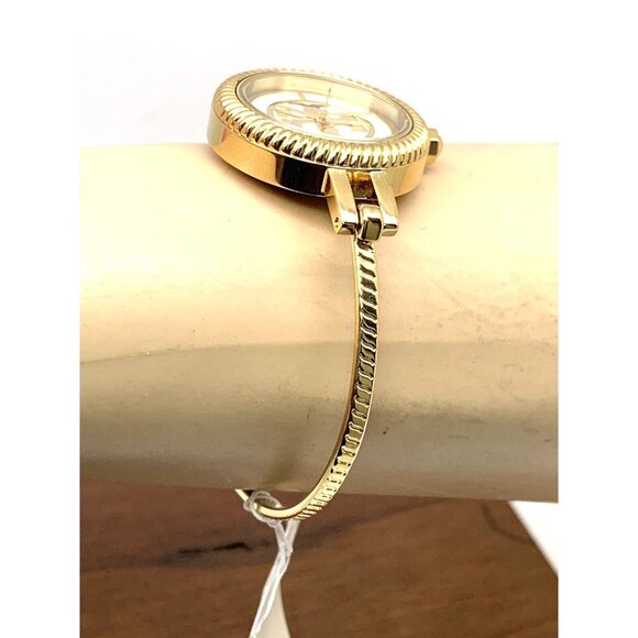 Tory Burch Women's Watch TBW4029 Gold Mother of Pearl Dial Interchangeable Bezel - Picture 12 of 14